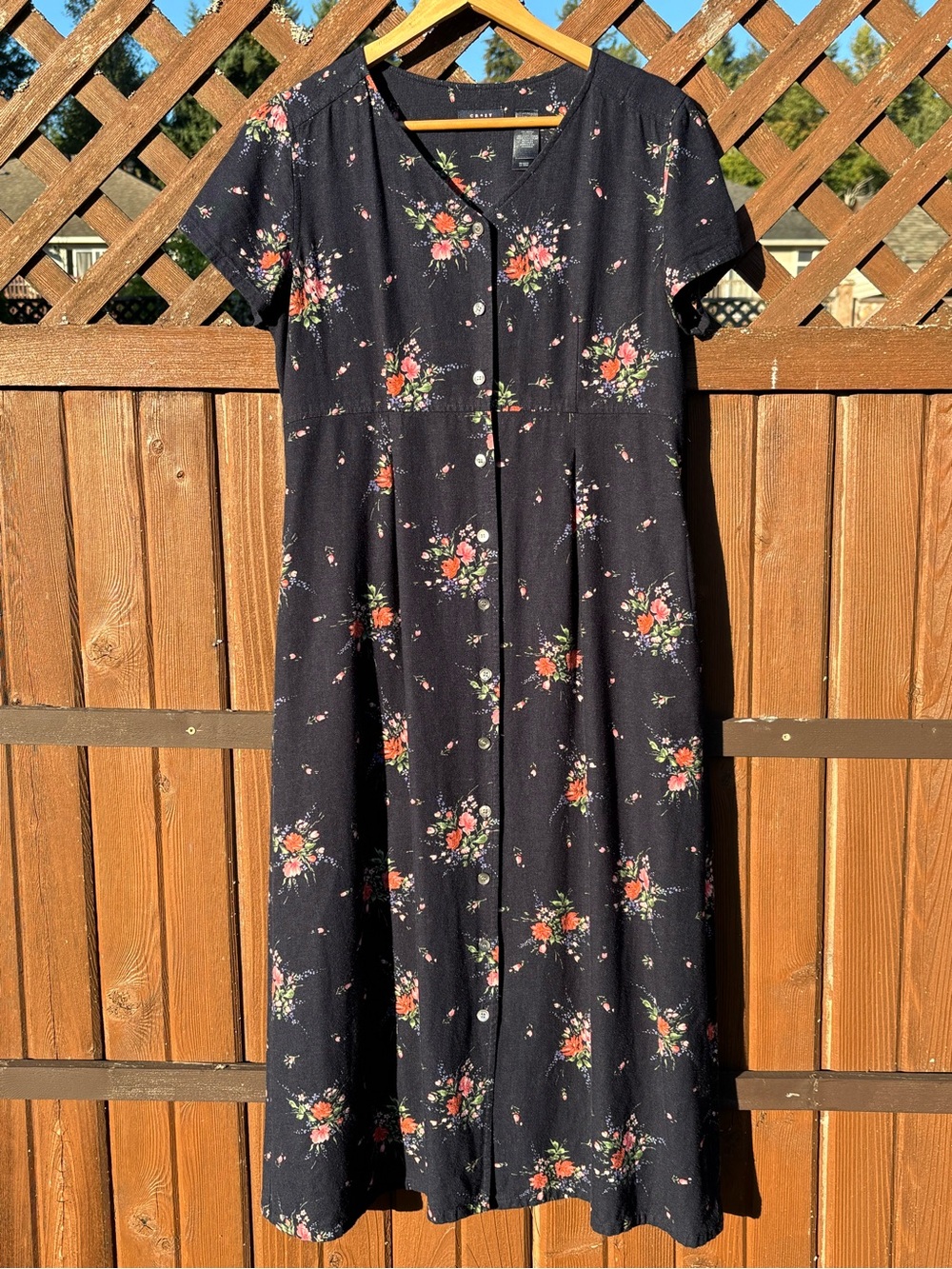 Vintage Crazy Horse by Liz Claiborne Dress | Button-Front | Size 10